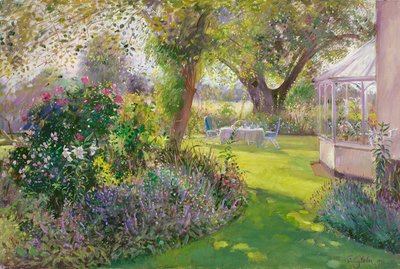 Tee unter der großen Eiche, 1991 von Timothy Easton