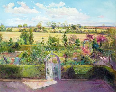Der Kräutergarten nach der Ernte von Timothy Easton