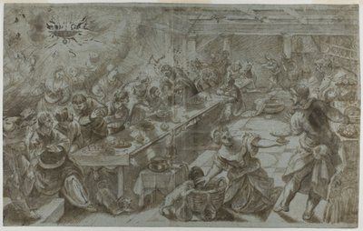 Das letzte Abendmahl von Tintoretto