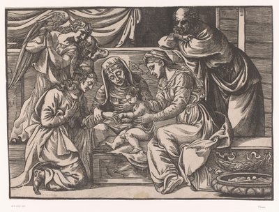 Mystische Hochzeit der heiligen Katharina von Titiaan