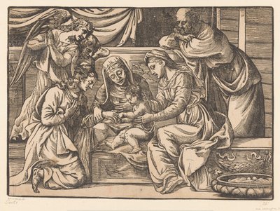 Mystische Hochzeit der heiligen Katharina von Titiaan