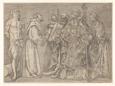 Sechs stehende Heilige von Titiaan
