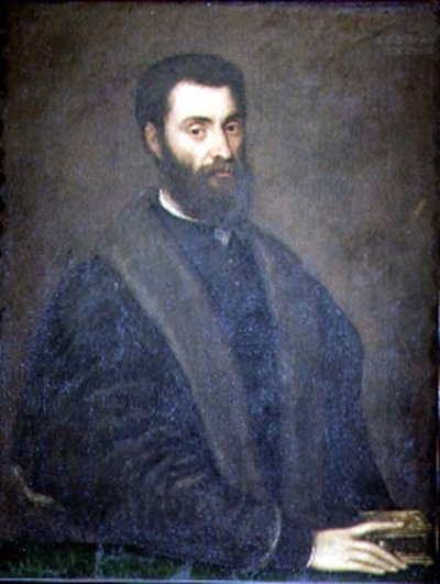 Porträt von Sperone Speroni von Titian (c.1488 1576)