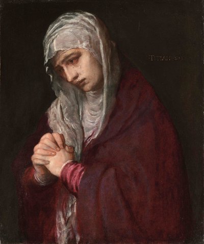 Die Mater Dolorosa von Tiziano Vecelli