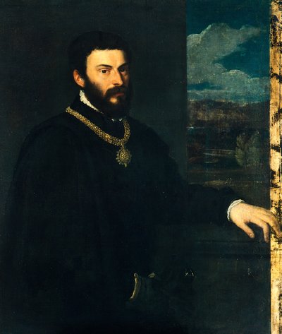 Graf Antonio Porcia und Brugnega von Titian (c.1488 1576)