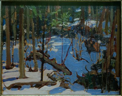 Winter im Wald von Tom Thomson
