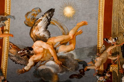 Uranus als Anubis mit Hundekopf von Tommaso Conca