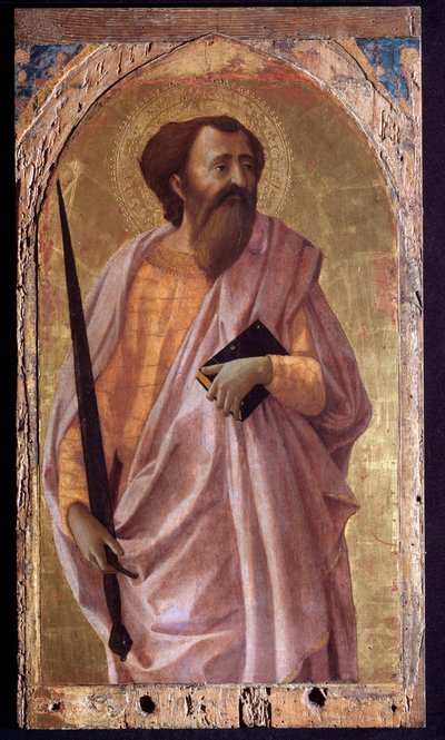 St. Paulus von Tommaso Masaccio