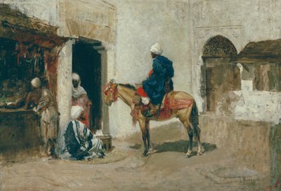 Marokkaner zu Pferd von Tomàs Moragas
