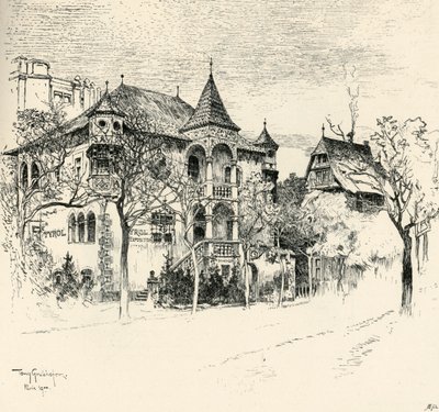Schloss Tyrolen von Tony Grubhofer, 1900 von Tony Grubhofer