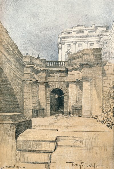 Somerset House, um 1902 von Tony Grubhofer