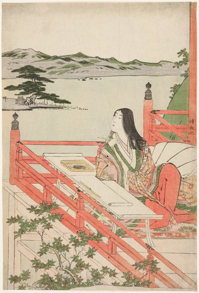Murasaki Shikibu von Torii Kiyonaga