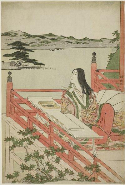 Murasaki Shikibu von Torii Kiyonaga