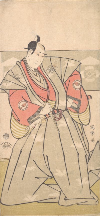 Der Schauspieler Sawamura Sojuro III von Toshusai Sharaku