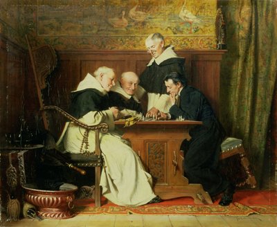 Die Schachspieler von Ture Nikolaus Cederstrom