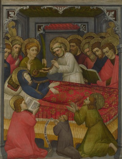 Der Tod der Jungfrau, ca. 1425 von Tyrolese