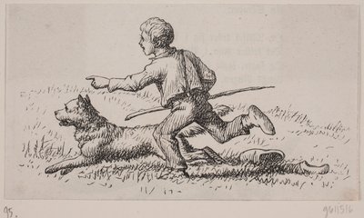 Illustration zu "Hr. Mikkel", Gedicht von Christian Richardt von Ubekendt