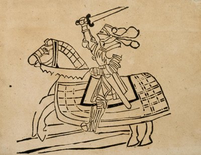 Turnierreiter von Ubekendt 1400 1600