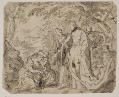 Die Auffindung des Moses von Ubekendt Ubekendt