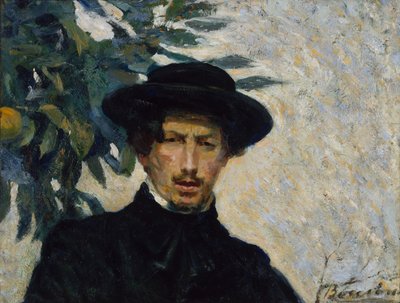 Selbstporträt, 1905 von Umberto Boccioni