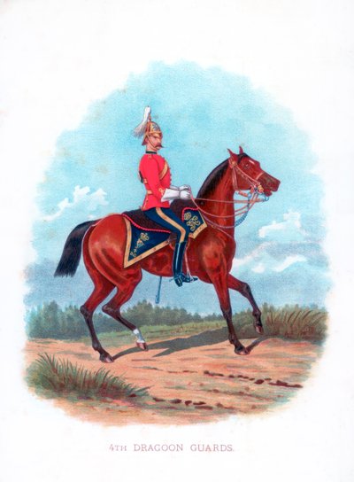 4. Dragoner-Garde, 1888 von Unbekannt