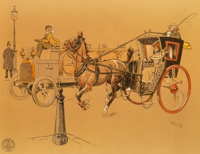 Ein Berliet-Lkw von Unbekannt