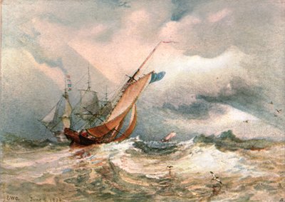 Ein windiger Tag, 1822, ca. 1900 von Unbekannt