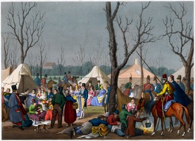 Ein französisches Fest, 18. Jahrhundert von Unbekannt