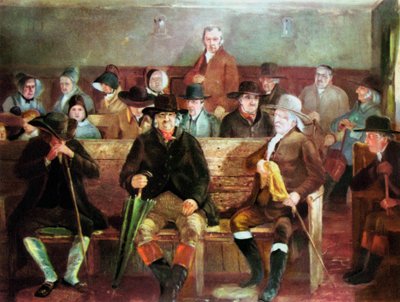 Ein Quäkertreffen von Unbekannt