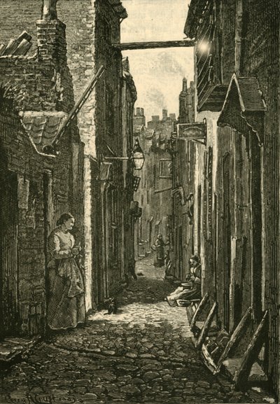 Eine Reihe, Yarmouth, 1898 von Unbekannt