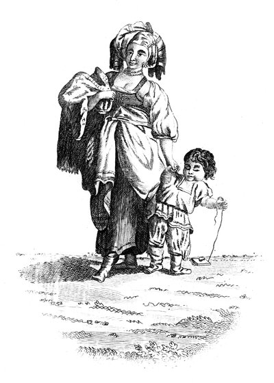Eine russische Frau von Unbekannt