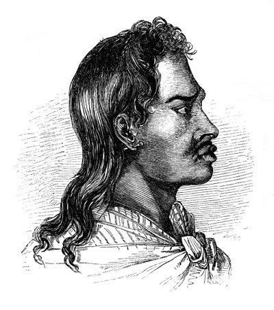Ein Eingeborener von Tahiti von Unbekannt