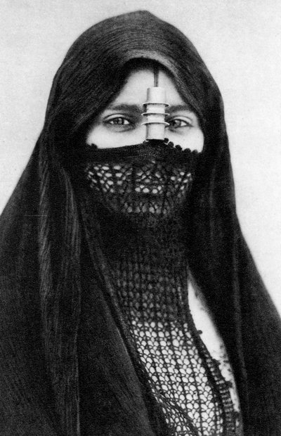 Porträt einer ägyptischen Frau von Unbekannt