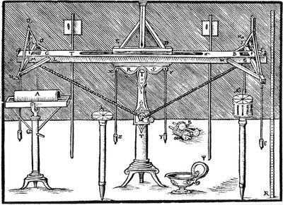 Ein Nivelliergerät, 1547 von Unbekannt