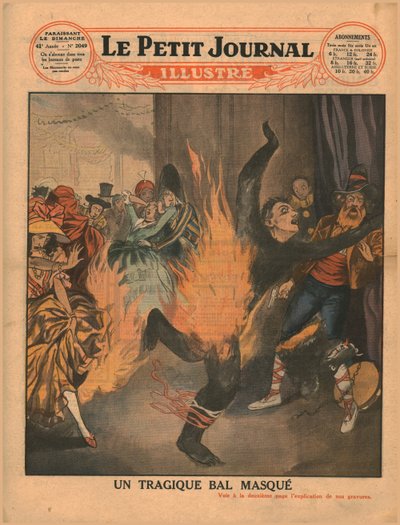 Ein tragischer Maskenball, 1930 von Unbekannt