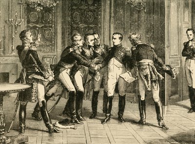 Abdankung von Napoleon Bonaparte, 1815, 1890 von Unbekannt