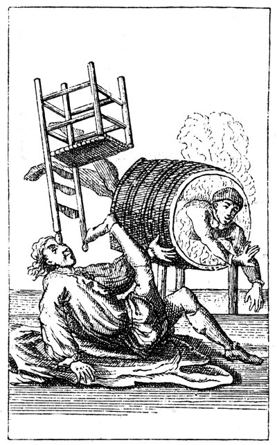 Akrobatikübung, 1885 von Unbekannt