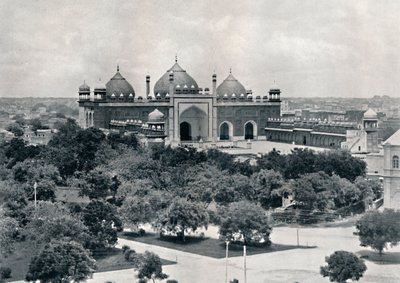 Agra. Die Jumma Musjid, um 1910 von Unbekannt