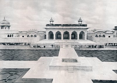 Agra. Der Khas Mahal und Zenana, ca. 1910 von Unbekannt