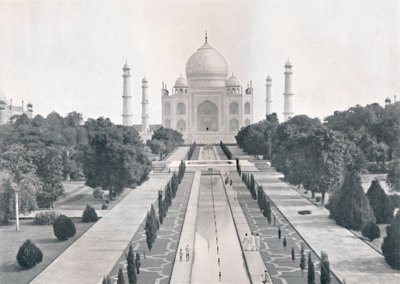 Agra. Das Taj Mahal, ca. 1920 von Unbekannt