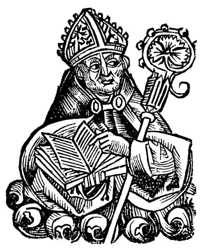 Albertus Magnus ca. 1200-1280 deutschstämmiger Dominikanermönch, 1493 von Unbekannt