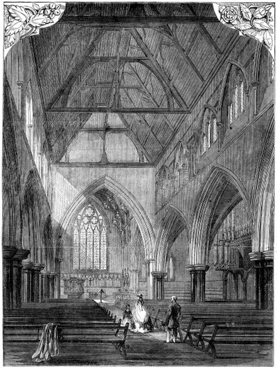 Allerheiligenkirche, Notting Hill, London, 1861 von Unbekannt