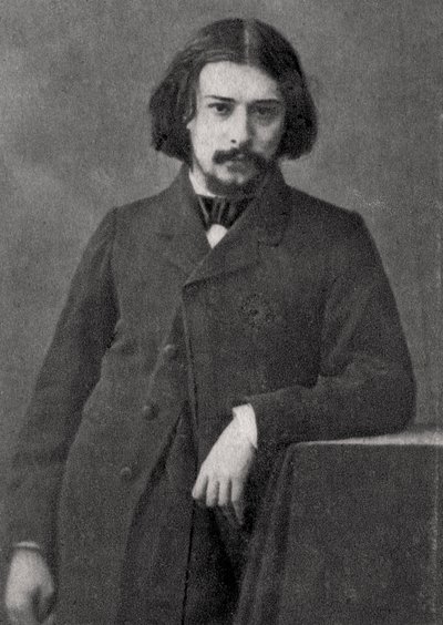 Alphonse Daudet, französischer Romanautor, 1869 von Unbekannt