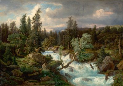 Alpenbach von Unbekannt