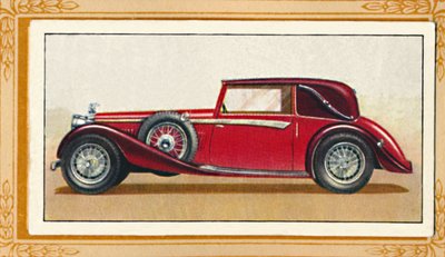 Alvis Speed 20 Drop-Head Coupé, ca. 1936 von Unbekannt