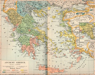 Antikes Griechenland, ca. 1901 von Unbekannt