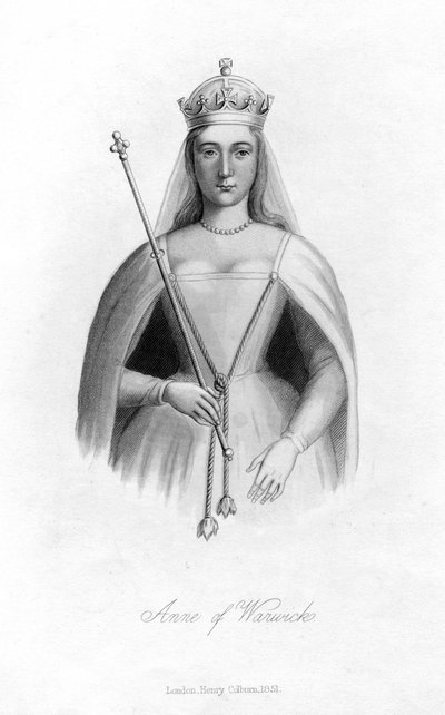 Anne Neville, Gräfin von Warwick, 1851 von Unbekannt
