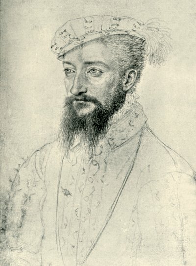 Antoine de Bourbon, König von Navarra, 1548, 1907 von Unbekannt