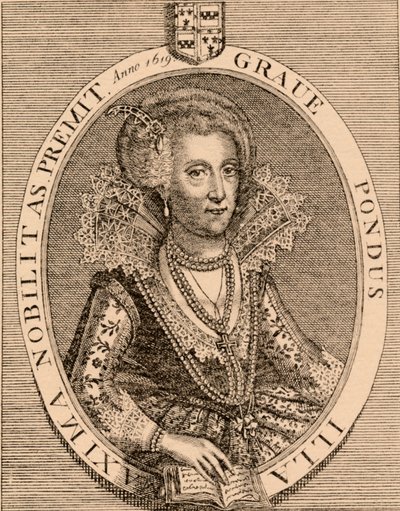 Arabella Stuart 1575-1615, englische Renaissance-Adlige, 1889 von Unbekannt