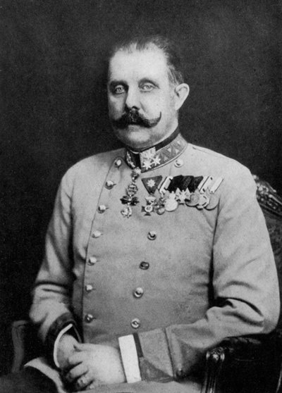 Erzherzog Franz Ferdinand von Österreich, frühes 20. Jahrhundert von Unbekannt